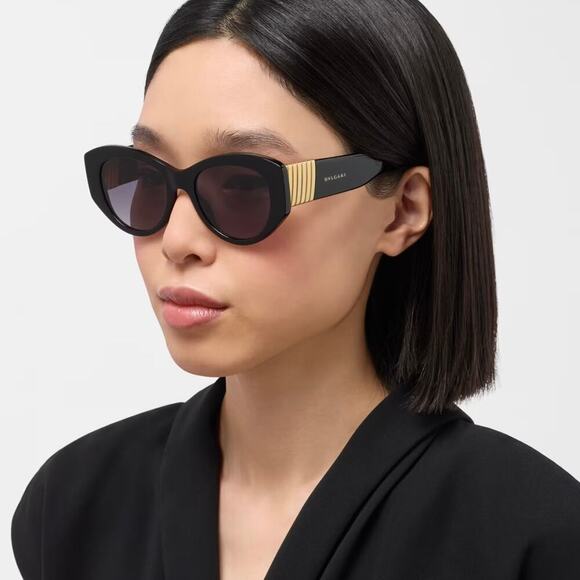 NEW!!! BVLGARI Sunglasses Tubogas BV40050I 52F, Authentic main image 11